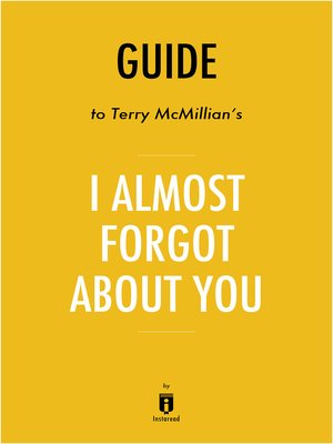 cover image of Summary of I Almost Forgot About You